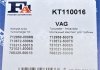 Монтажные комплекты для турбокомпрессоров FA1 (Fischer Automotive One) KT110016 (фото 6)