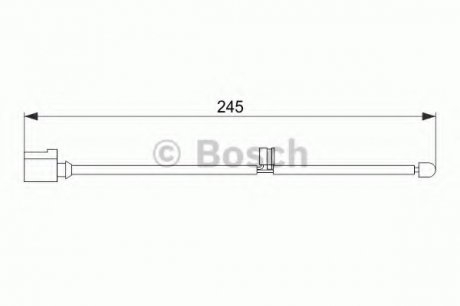 Датчик износа колодок Bosch 1 987 474 563 (фото 1)