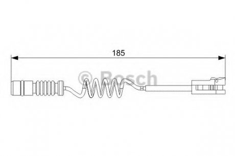 Датчик зносу колодок MB SPRINTER, VW LT TDi (вир-во) Bosch 1 987 473 007 (фото 1)