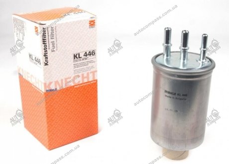 Фильтр топливный 1.8tdci connect 02-/focus 01- (3 трубки) KNECHT KL446 (фото 1)