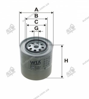 Фільтр топл. bmw (вир-во -filtron) pp854/1/ WIX FILTERS WF8162 (фото 1)