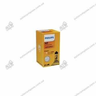 Лампа накалу H7Premium12V 55W PX26d PHILIPS 12972PRC1