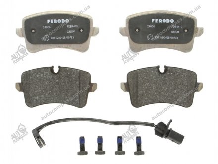 Комплект гальмівних колодок з 4 шт. дисків Ferodo FDB4410 (фото 1)