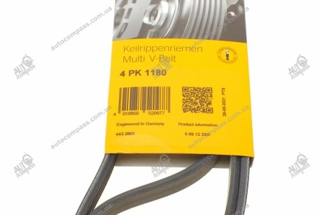 Ремень поликлиновой Conti CONTI Contitech 4PK1180