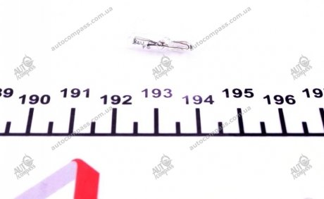 Лампа 24w2w, w2x4.6d, 1.2w 24v кратн. 10 шт. Bosch 1 987 302 504