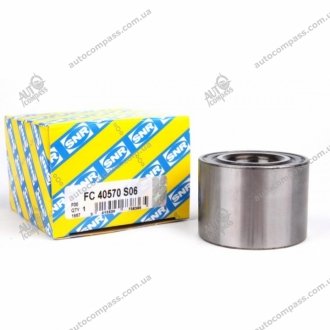 Подшипник ступицы колеса Авео задний/Логан NTN SNR FC 40570 S06