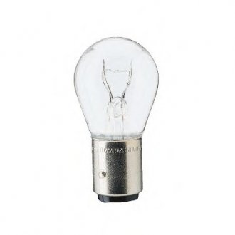 Лампа розжарювання P21/4W12V 21/4W BAZ15d (вир-во) PHILIPS 12594CP (фото 1)