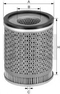 Фильтрующий элемент масляного фильтра MANN H 1366 X