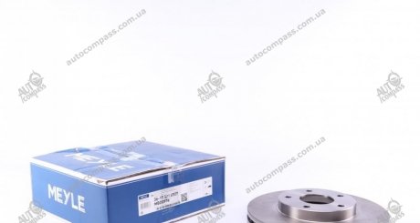 Тормозной диск вентилируемый передний MEYLE 36-15 521 0027 (фото 1)