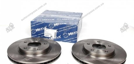Тормозной диск вентилируемый передний MEYLE 32-15 521 0013 (фото 1)