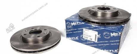 Тормозной диск вентилируемый передний MEYLE 28-15 521 0006 (фото 1)