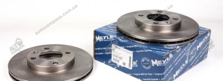 Тормозной диск вентилируемый передний MEYLE 115 521 1002 (фото 1)