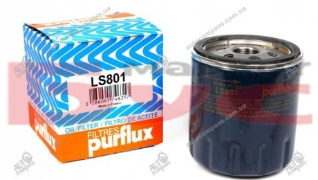 Фильтр масляный PURFLUX LS801 (фото 1)