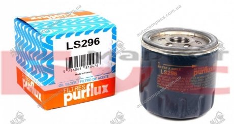 Фильтр масляный PURFLUX LS296 (фото 1)