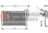 Радиатор опалювача clio 1/megane 1/r19 mt/at Van Wezel 43006048 (фото 2)