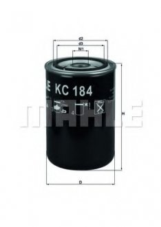 Фільтр палива KNECHT KC184 (фото 1)