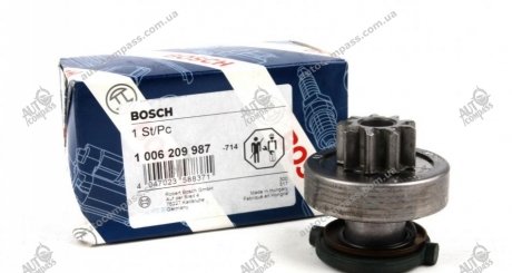 Бендикс стартера Bosch 1 006 209 987 (фото 1)