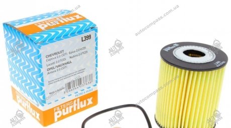 Фильтр масляный PURFLUX L399 (фото 1)