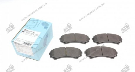 Комплект гальмівних колодок з 4 шт. дисків BluePrint ADC44261 (фото 1)