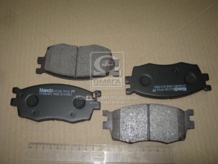 Тормозные колодки дисковые передние Mando MPK29 (фото 1)