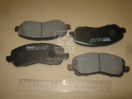 Тормозные колодки дисковые передние Mando MPM06 (фото 1)