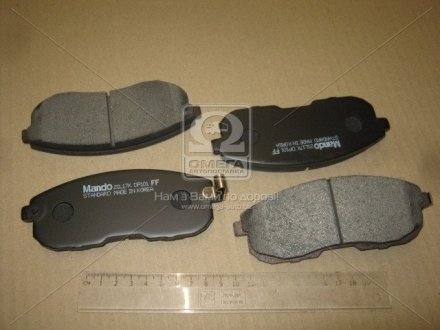 Колодки гальмові дискові передні Mando MPS01 (фото 1)