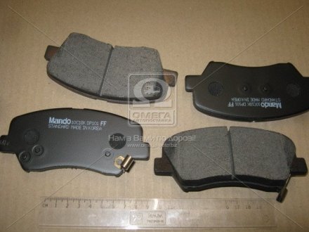 Колодки гальмові дискові передні Mando MPH47 (фото 1)