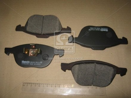 Тормозные колодки дисковые передние Mando MPA06 (фото 1)