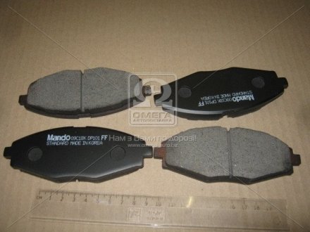 Тормозные колодки дисковые передние Mando MPD06 (фото 1)