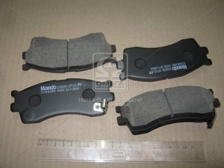 Тормозные колодки дисковые передние Mando MPK12 (фото 1)