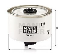 Фильтр топливный MANN WK 8022X (фото 1)