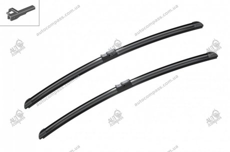 Щетки стеклоочистителей (комплект) Bosch 3397009087