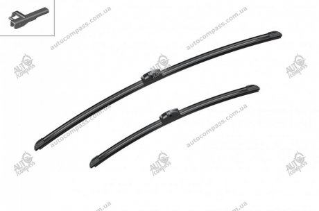 Щетки стеклоочистителей (комплект) Bosch 3397007524