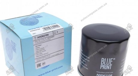Фільтр масляний (вир-во) BluePrint ADD62104 (фото 1)