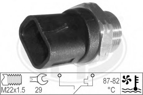 Термовмикач вентилятора радіатора Opel ERA 330178 (фото 1)