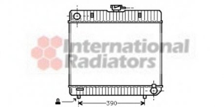 Радиатор mb w123/w126 mt 76-84 Van Wezel 30002042 (фото 1)