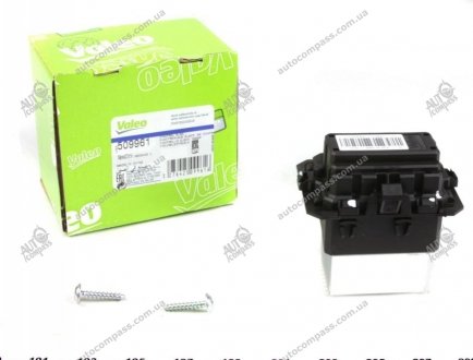 Блок управління обігрівачем CITROEN/RENAULT C4/Clio/Megane/Trafic "1,2/2,5L"01>> Valeo 509961 (фото 1)