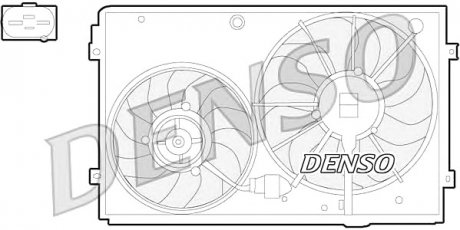Вентилятор радіатора Denso DER32011 (фото 1)