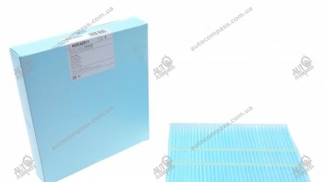 Змінний фільтруючий елемент повітряного фільтра салону BluePrint ADC42511 (фото 1)