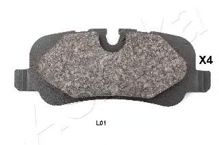 Колодки гальмівні задні дискові LAND ROVER (вир-во) ASHIKA 51-0L-L01 (фото 1)