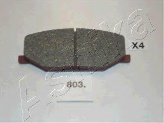 Колодки гальмівні передні дискові SUZUKI (вир-во) ASHIKA 50-08-803 (фото 1)