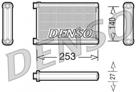 Теплообменник, отопление салона Denso DRR05005 (фото 1)