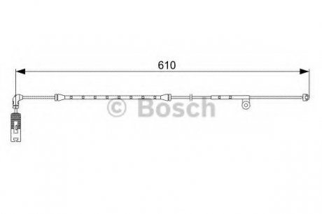 Датчик износа тормозных колодок Bosch 1987473047 (фото 1)