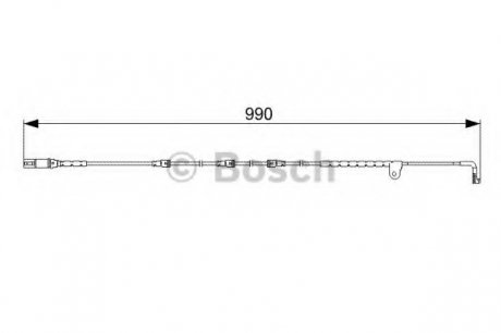 Датчик зносу гальмівних колодок Bosch 1987473049 (фото 1)
