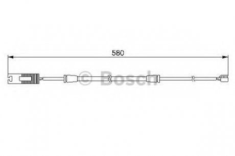 Датчик износа тормозных колодок Bosch 1987474941 (фото 1)