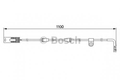 Датчик износа тормозных колодок Bosch 1987474942 (фото 1)