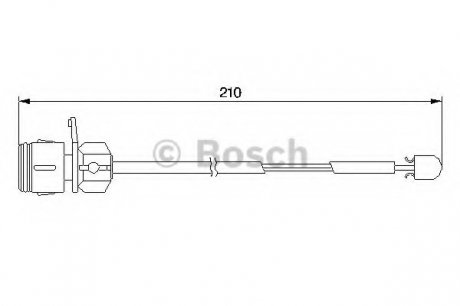 Датчик износа тормозных колодок Bosch 1987474938 (фото 1)