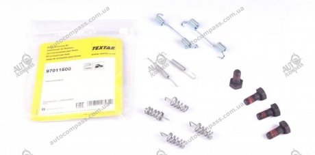 Комплектующие тормозных колодок TEXTAR 97011600 (фото 1)