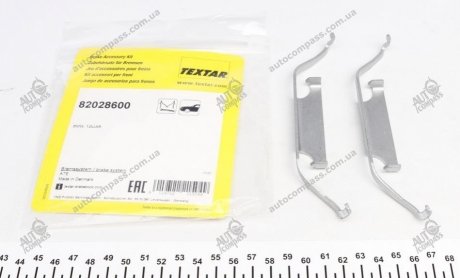 Комплектующие тормозных колодок TEXTAR 82028600 (фото 1)