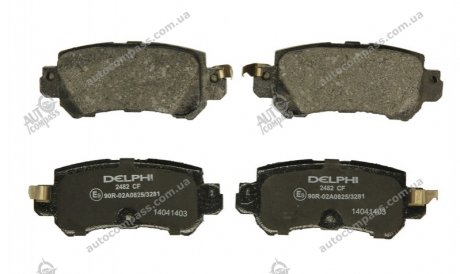 Тормозные колодки Delphi LP2482 (фото 1)